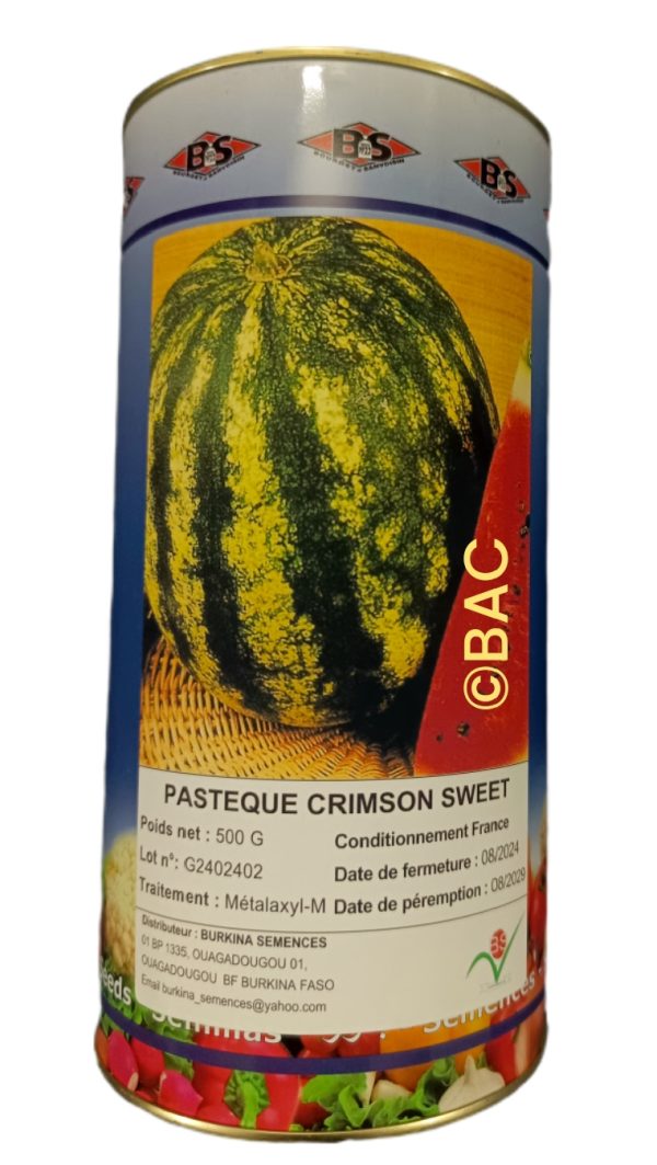 Pastèque Crimson Sweet 500g - Seminis